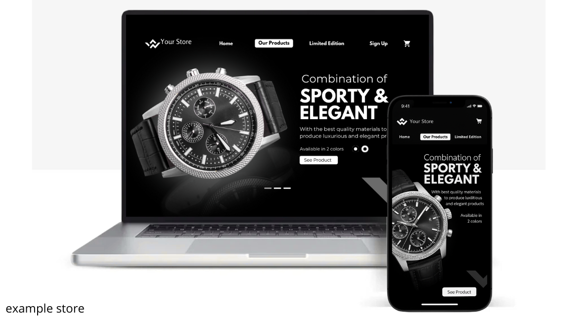 Fully Branded Premium Store
